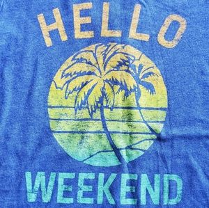 🌴Kids T-shirt Hello Weekend